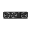 Ventilācijas panelis LANBERG AK-1506-B 19 collu ar 3 ventilatoriem 230V melns