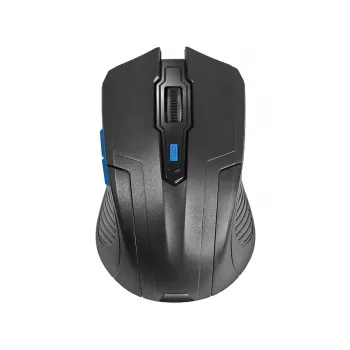 Tracer Fairy bezvadu optiskā pele - 6 pogas - 2.4 GHz - USB uztvērējs - Melna