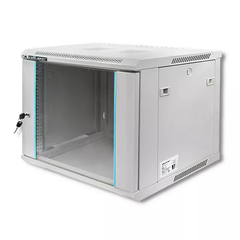 Rack skapis QOLTEC 19 collu 9U 600x500x600 sienas vai grīdas montāžas serveru korpuss