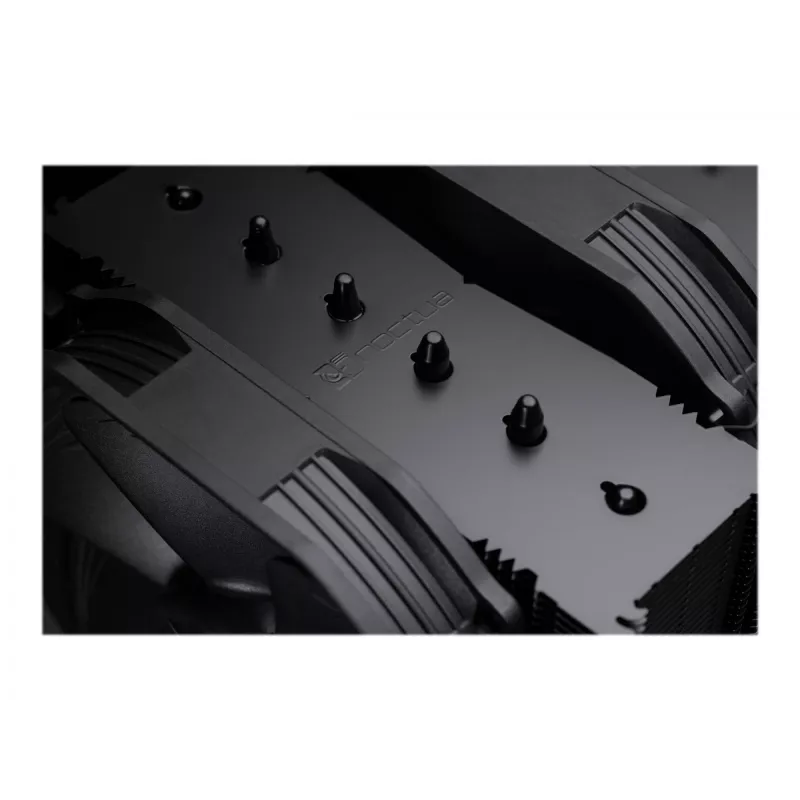 Noctua NH-D15 Chromax Pure Black CPU dzesētājs ar diviem 140mm ventilatoriem