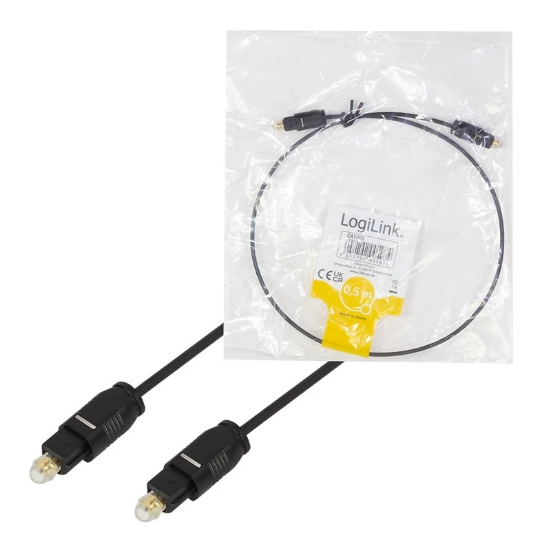 Audio kabelis LogiLink Toslink 10m