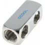 Alphacool HF Sadalītājs 5-Portu G1/4 Iekšējā Vītne - Hroms (17026)