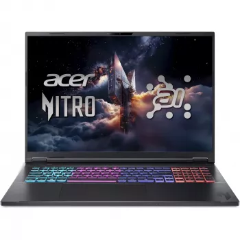 Portatīvais dators Acer Nitro 18 AI AN18-61-R698, AMD Ryzen AI 7 PRO 350 3.5 GHz, 18 collu WQXGA 2560×1600, 16 GB DDR5, 1 TB SSD, NVIDIA GeForce RTX 5060, Windows 11 Home, Melns
