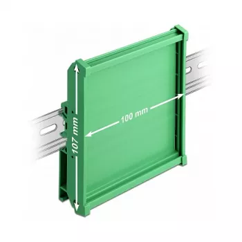 DeLOCK plates turētājs 107 mm DIN sliedei, 10 cm garš