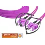 Lightwin LDP-50 SC-SC 2.0 OM4 optiskās šķiedras kabelis 2 m fuksīns (LDP-50 SC-SC 2.0 OM4)