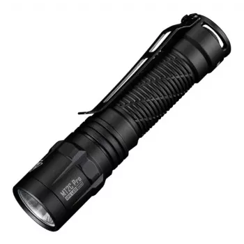 Rokas lukturītis Nitecore MT2C Pro, kompakts alumīnija LED, uzlādējams caur USB, 50 lm min, ūdensizturīgs 2 m, triecienizturīgs, 117.5 mm, 64 g, melns