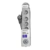 Pārsprieguma aizsargs Qoltec 50272 Pelēks 5 AC Kontaktligzdas 230V 3m