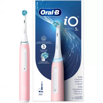 Elektriskā zobu birste Oral-B iO3N uzlādējama rozā