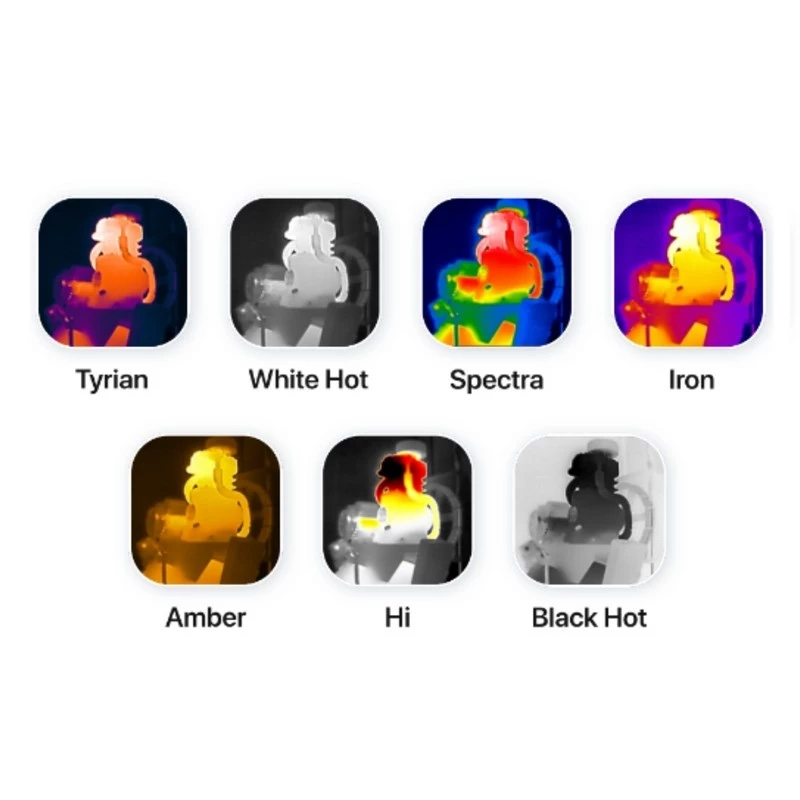 Seek Thermal Nano 200 CW-ABAX siltumattēlu kamera Apple iOS ierīcēm, USB-C, 200x150 px, 25 Hz, melna