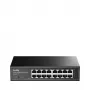 Tīkla slēdzis Cudy GS1016 — 16 portu Gigabit Ethernet (10/100/1000), 32 Gbit/s komutācija, montējams statīvā, barošana no tīkla