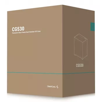 DeepCool CG530 Midi Tower Melns