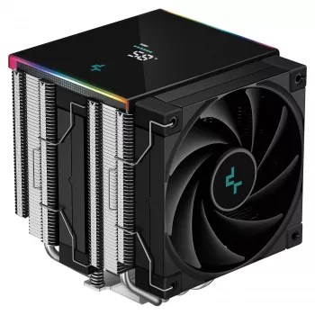 CPU Gaisa Dzesētājs DeepCool AK620 Digital SE, divtorņu, 6x Ø6mm siltuma caurules, 2x 120mm PWM ventilatori, RGB, augstums 161 mm