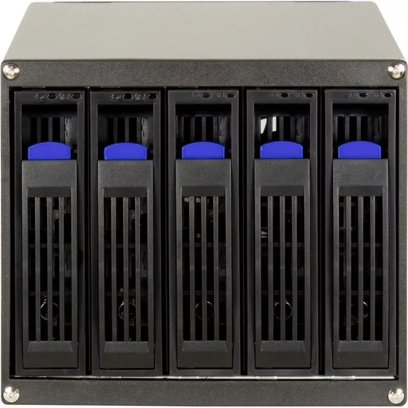 HDD korpuss Inter-Tech ST-5255 Melns 2.5/3.5 collu