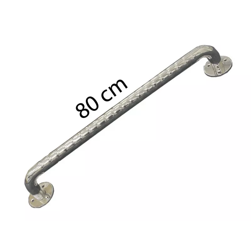 Nerūsējošā tērauda rievotā vannas istabas marga 80 cm