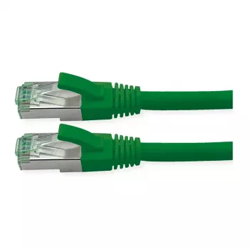 ROLINE RM Patch Cable Cat.6A S/FTP (PiMF), zaļš, 0,3 m