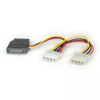 ROLINE Y-Adapter kabelis - strāvas sadalītājs - iekšējais barošanas avots, 4-pin (W)