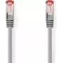 Nedis CAT6 tīkla kabelis - RJ45 spraudnis | RJ45 spraudnis | S/FTP | 1,00 m | Apaļš | LSZH | Pelēks | Marķējums