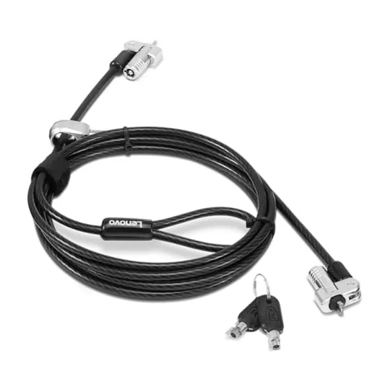 Lenovo 4XE1B81916 kabeļa slēdzene Melna 1.8 m