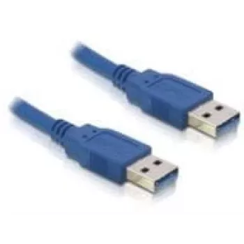 USB kabelis DeLOCK USB 3.0-A vīriešu/vīriešu - 1m