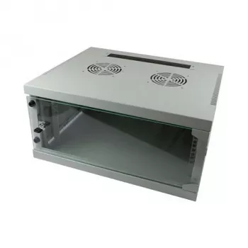 Rack skapis ALLNET ALL-SMQ5409GRAU 9U brīvi stāvošs, 50 kg slodze, atslēgas slēdzene, pelēks