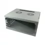 Rack skapis ALLNET ALL-SMQ5409GRAU 9U brīvi stāvošs, 50 kg slodze, atslēgas slēdzene, pelēks