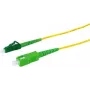 Logilink Professional - Patch-Cable - LC/APC viens režīms (vīr.) uz SC/APC viens režīms (vīr.) - 15 m - 2 mm - optiskā šķiedra - simplekss - 9/125 mikrometri - G.657.A2/OS2 - bez halogēna - dzeltena