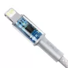 Baseus CATLGD-02 Lightning kabelis 1 m Balts