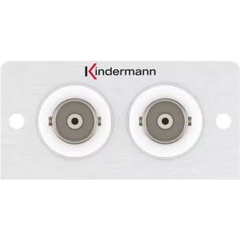 Kontaktligzda 2 x BNC Kindermann 7444000538