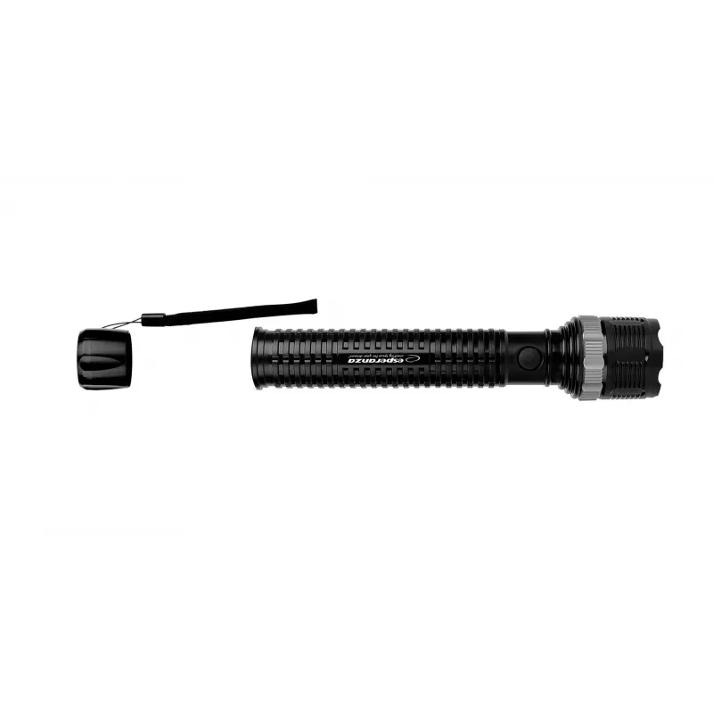 Rokas lukturītis ESPERANZA Epione XL LED 1.2W 100 lm 100 m Melns, baterija R20 (3)