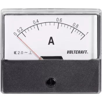 Voltcraft AM-70X60/1A uzstādāmais mērinstruments 1 A elektrodinamiskais ampērmetrs