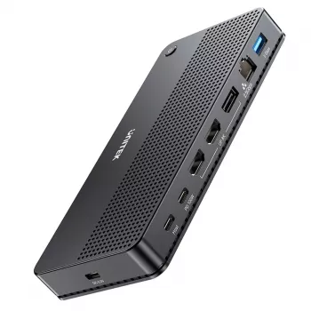 Docking stacija UNITEK D1104A01 USB4 vadu 100W Power Delivery