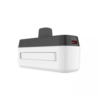 Portatīvais barošanas bloks FIXED FIXZEN-5PL-WH, 5000 mAh, USB-C izeja 5V/3A, 9V/2.22A, 12V/1.67A, balts