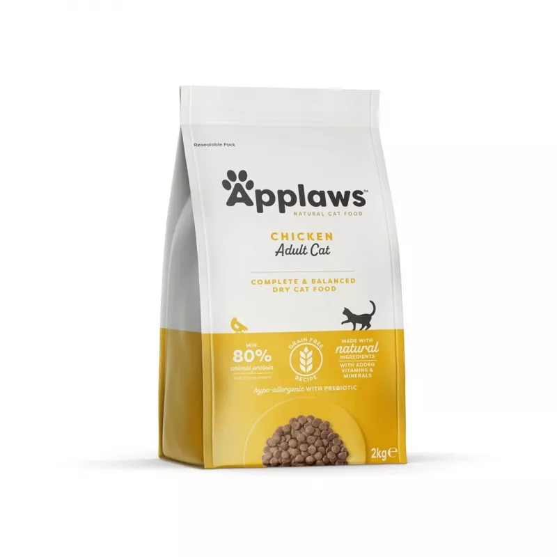 APPLAWS Chicken - sausā barība kaķiem - 2kg