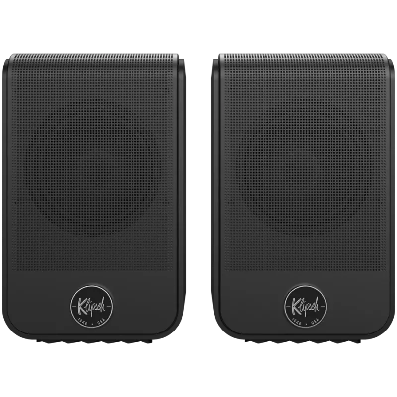 Bezvadu 1-virziena skaļrunis KLIPSCH SURR 100 — 50 W, 2.0 kanāli, 235–20000 Hz, Melns