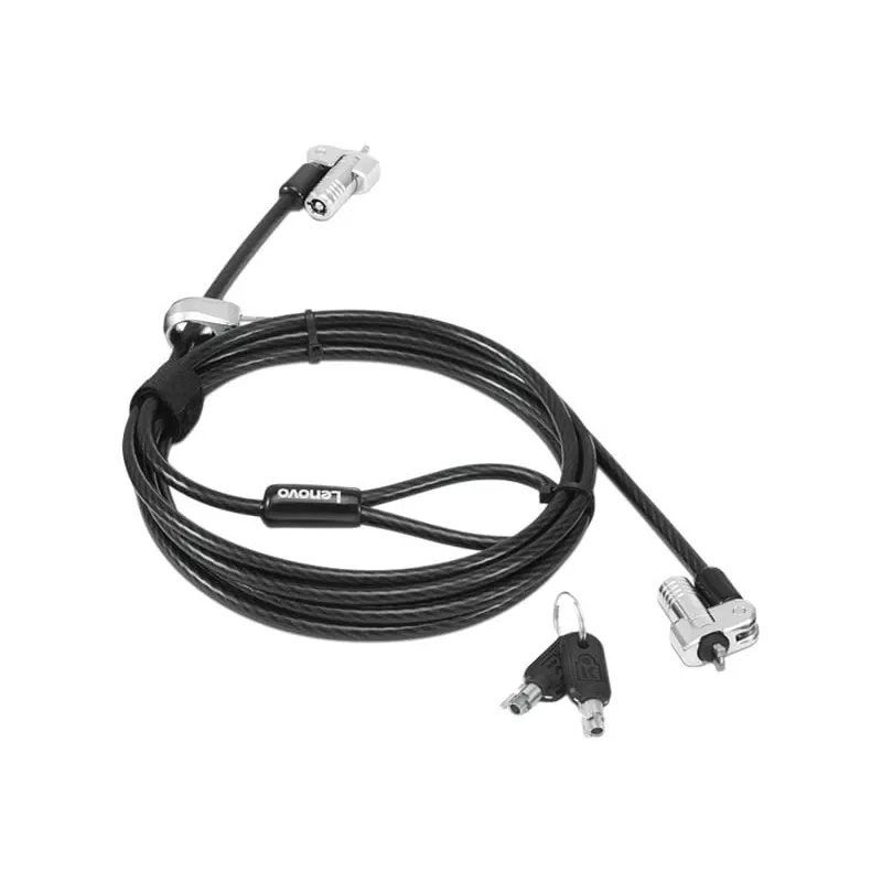 Lenovo 4XE1B81916 kabeļa slēdzene Melna 1.8 m