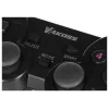 VAKOSS GP-4705BK bezvadu USB spēļu pults, PC/PS3, dual shock vibrācija, analogais/digitālais režīms, melna