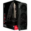 Grafikas karte XFX Radeon RX 9070 XT — 16 GB GDDR6, 256-bit, PCIe 5.0, 3x DisplayPort 2.1, HDMI 2.1, 3 ventilatoru dzesēšana