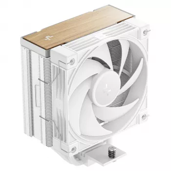 Gaisa dzesētājs DeepCool AK400 G2 WH, 120 mm ventilators, maks. gaisa spiediens 3.33 mmH2O, 92×132×156 mm, balts