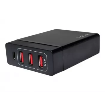 Iekštelpu lādētājs LogiLink PA0122 Universāls Melns USB