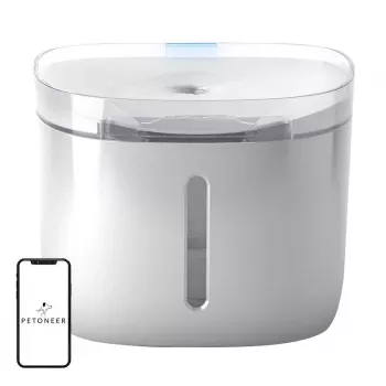 Automātiskais dzirdinātājs Petoneer Fresco Mini Plus — 1,9 L, ABS, Tuya saderīgs, 5 V DC
