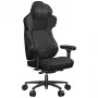 Universāla spēļu krēsla ThunderX3 CORE Racer polsterēts sēdeklis Melns