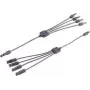 shiverpeaks ®-PV4 T-Adapter Kabeļu komplekts, 4/1, 4mm², melns/melns, 30cm (BS02-21034)