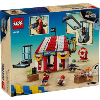 LEGO Būvējams komplekts Klauna Baggija cirka telts 75637 — 573 gabali, 4 minifigūras, vecumam 8+