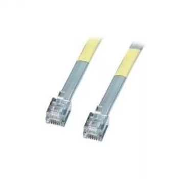 Tīkla kabelis Lindy RJ-12 vīrs/vīrs 15,0m RJ-12 15m Pelēks