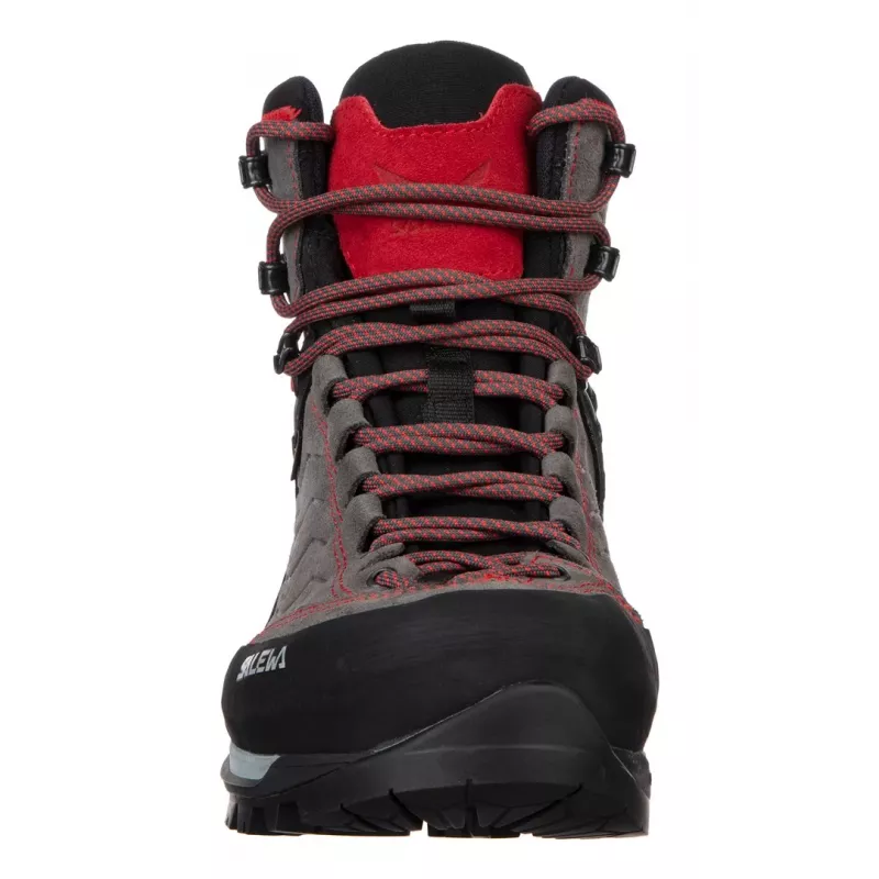 Salewa MTN Trainer Mid GTX vīriešu apavi, charcoal, pelēks, sarkans