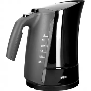 Braun WK 300 elektriskā tējkanna 1.6 L 2200 W Melna