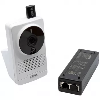Bezvadu adaptera un barošanas komplekts AXIS 02627-002, iekštelpām, melns