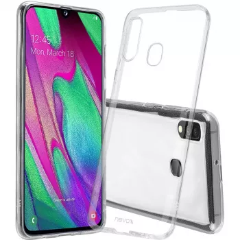 StyleShell Flex, Caurspīdīgs telefona maciņš, Samsung Galaxy A41