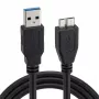ROLINE USB 3.0 kabelis, A (tēviņš) - Micro-USB B (tēviņš), 15 cm, melns (11.02.8876)