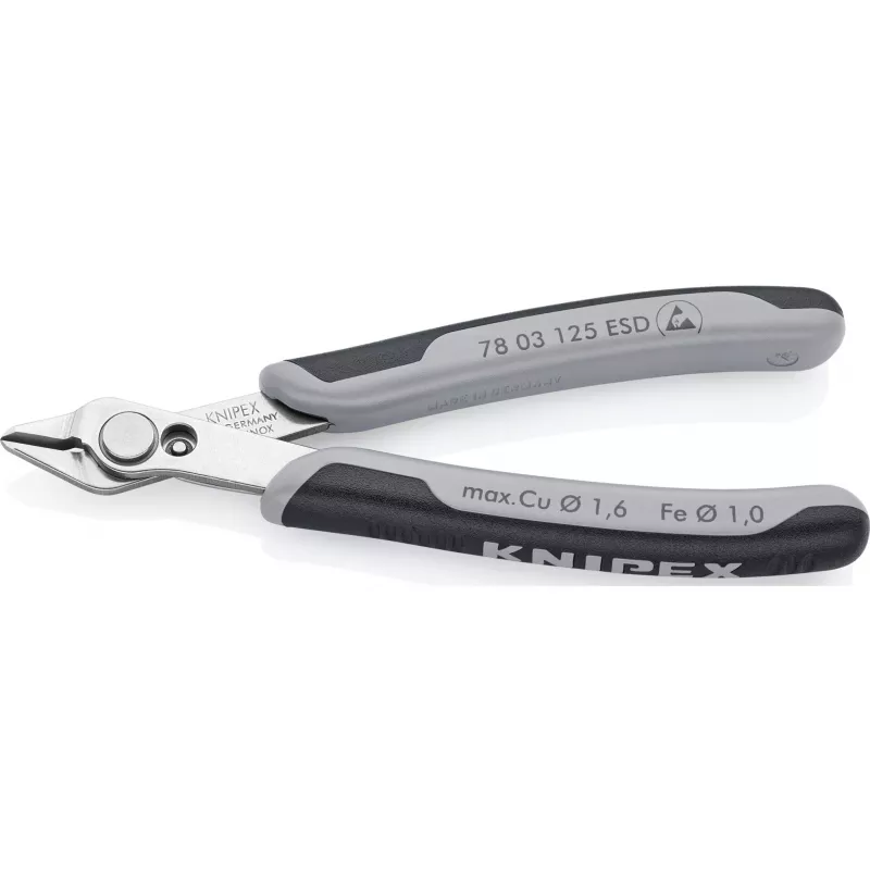 Diagonālās knaibles Knipex 78 03 125 ESD